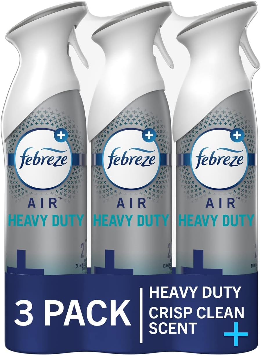 Febreze Air Mist Spray 88oz 3 Count Natural Propellant