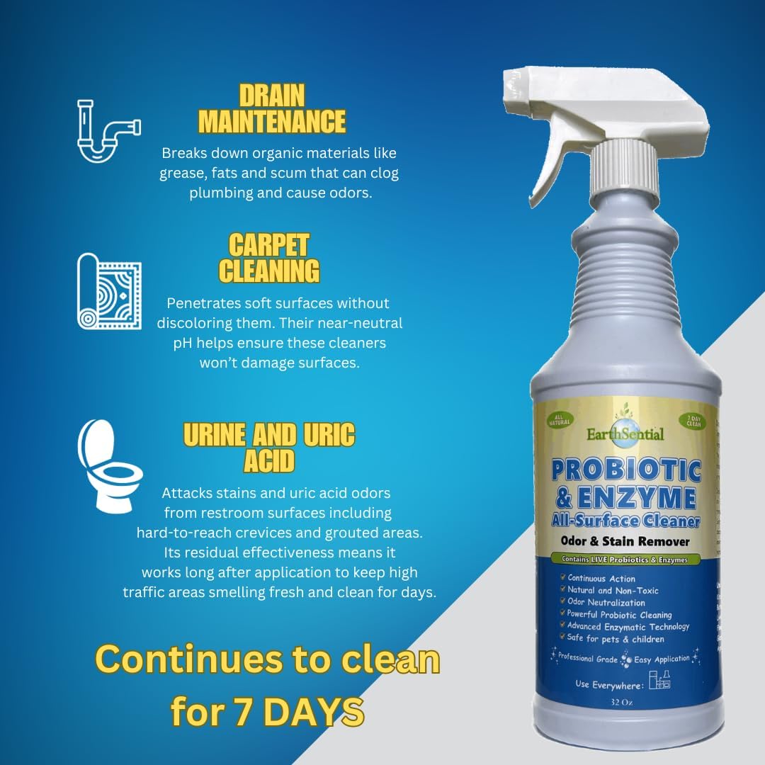 EarthSential Probiotic Enzyme All-Purpose Cleaner 32 Oz