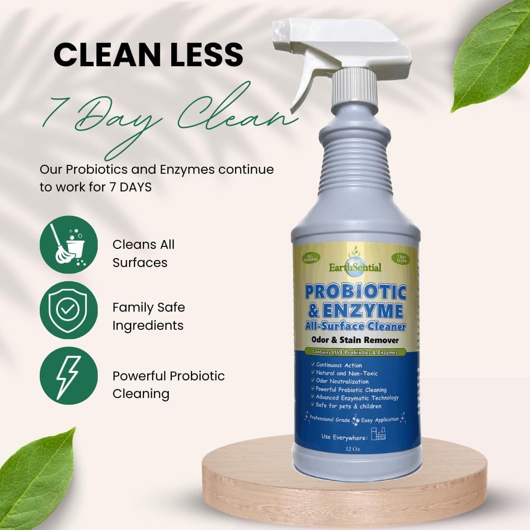 EarthSential Probiotic Enzyme All-Purpose Cleaner 32 Oz