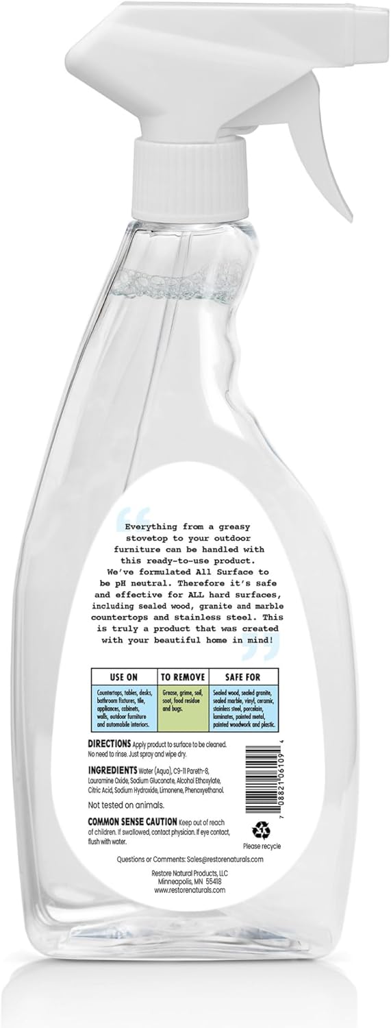 Restore Naturals All Surface Cleaner 22oz 6 Pack