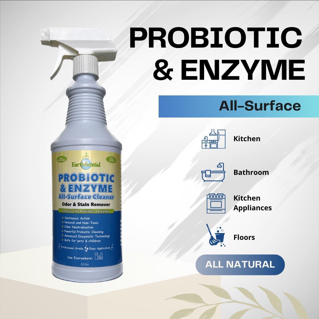 EarthSential Probiotic Enzyme All-Purpose Cleaner 32 Oz