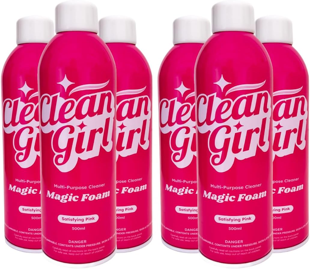 Clean Girl Magic Foam 6-Pack All Purpose Cleaner
