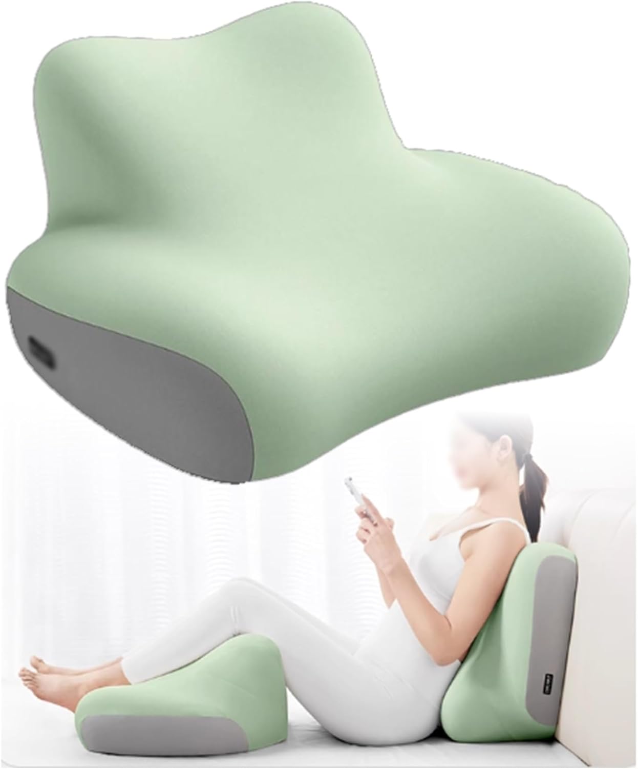 Ergonomic Support Cushion for Sleeping and Reading