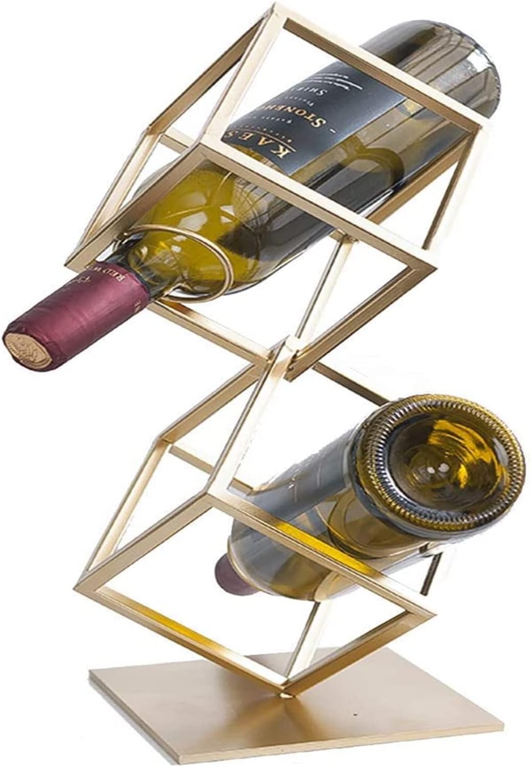 ALDEPO 2 Bottle Free Standing Wine Rack