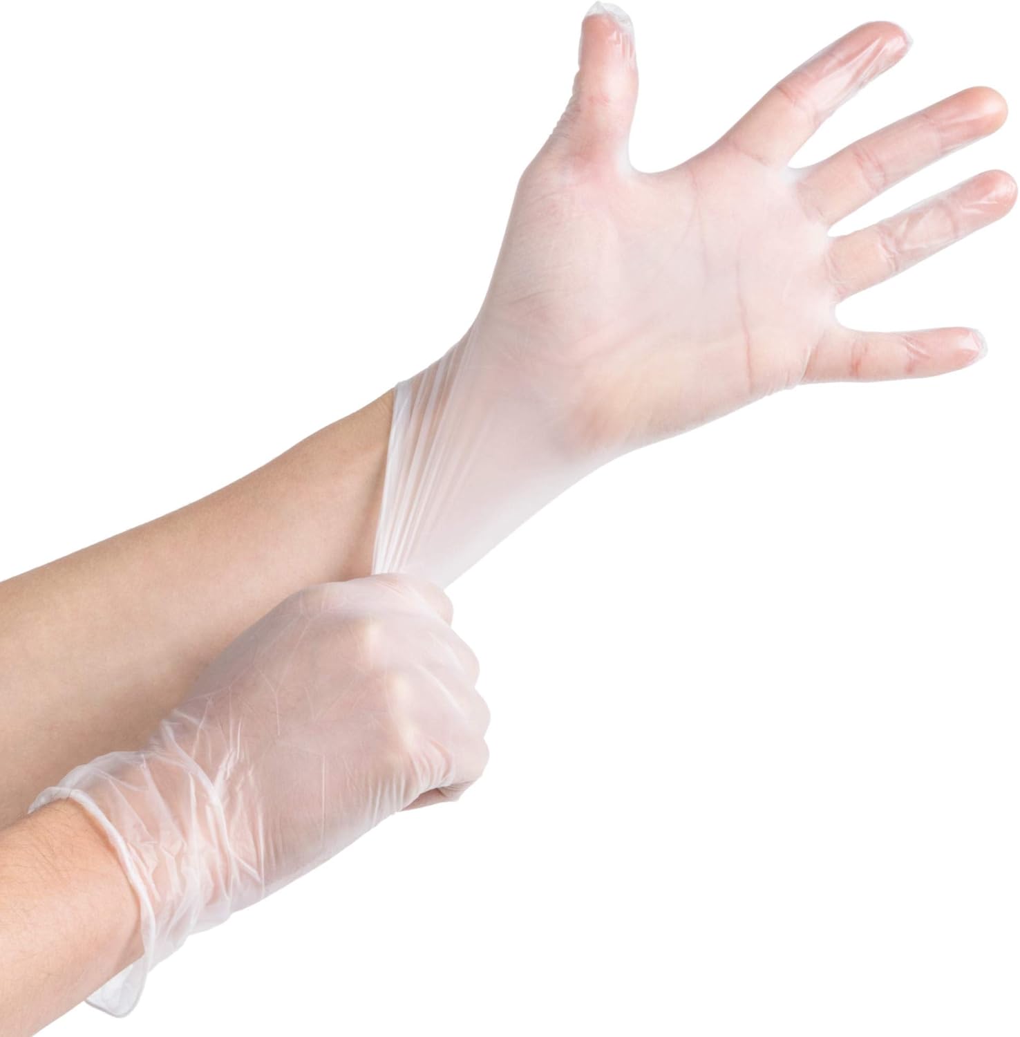 SYSCO McKesson Vinyl Gloves X-Large 100 per Box