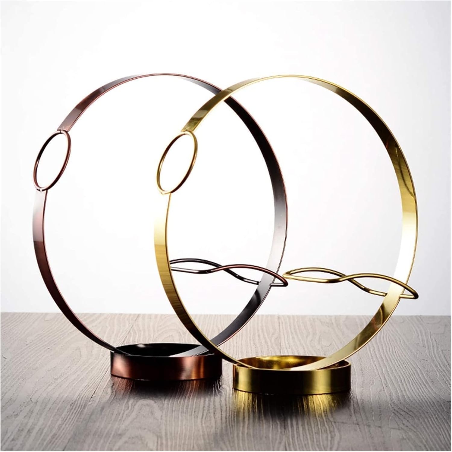 ALDEPO Gold Metal Wine Rack for Home Decor