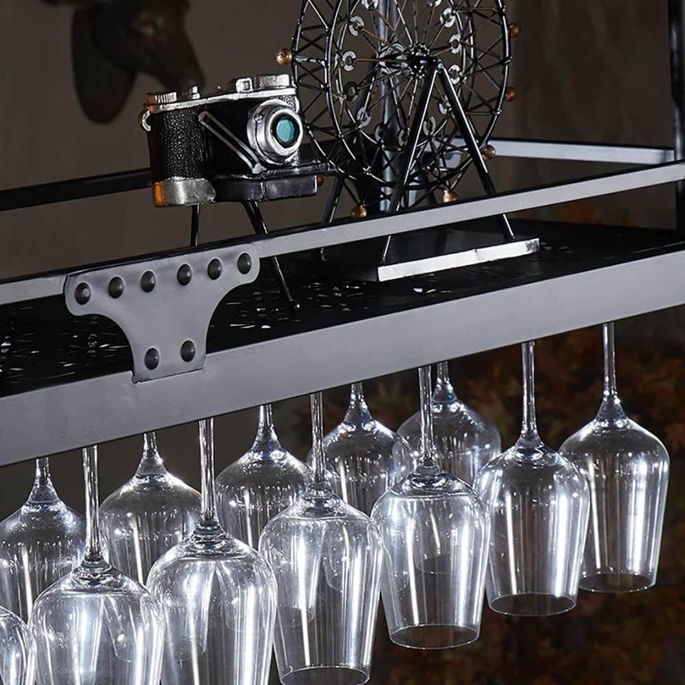 Hanging Wine Rack with Adjustable Height and Width 1