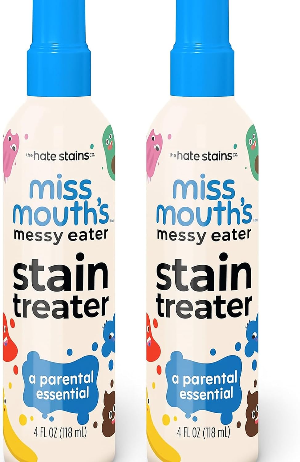 Miss Mouths Messy Eater Stain Treater Spray - 4oz 2 Pack