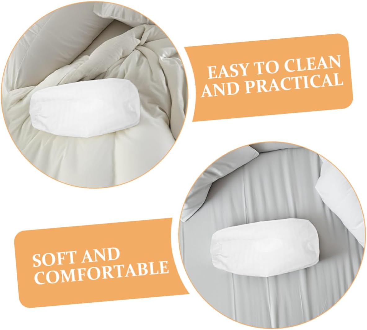 MERRYHAPY Cylindrical Pillow Covers