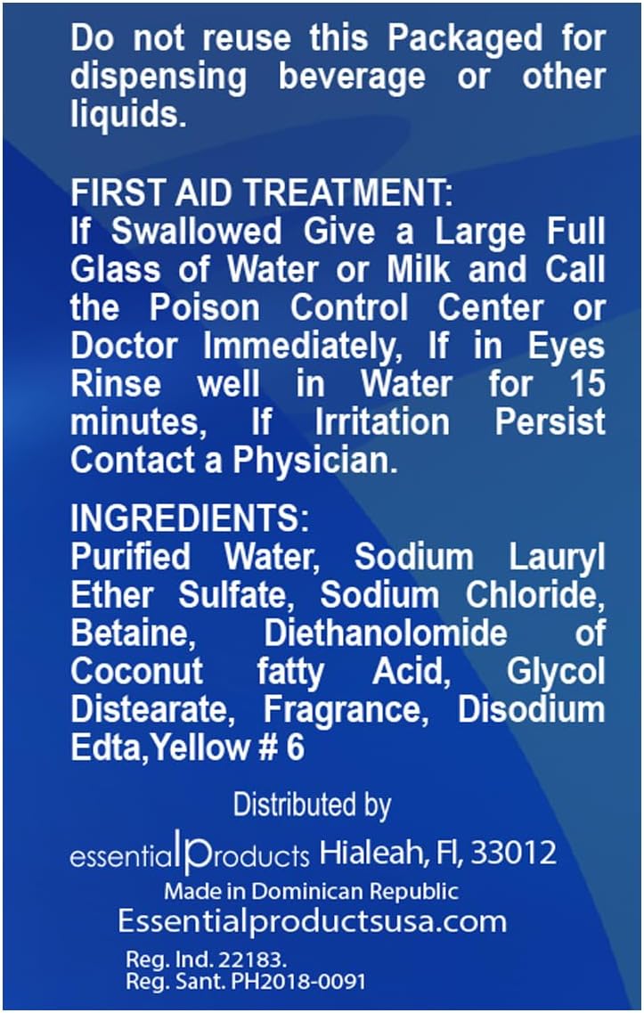 ELP ESSENTIAL Cuaba Liquid Detergent 12 Gallon