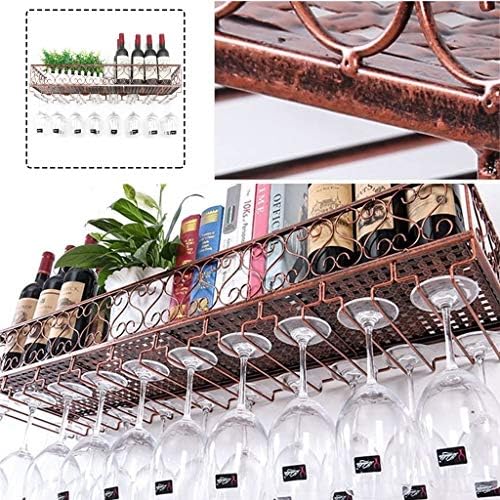 Wall-Mounted Wine Racks Vintage Bronze 60X25Cm