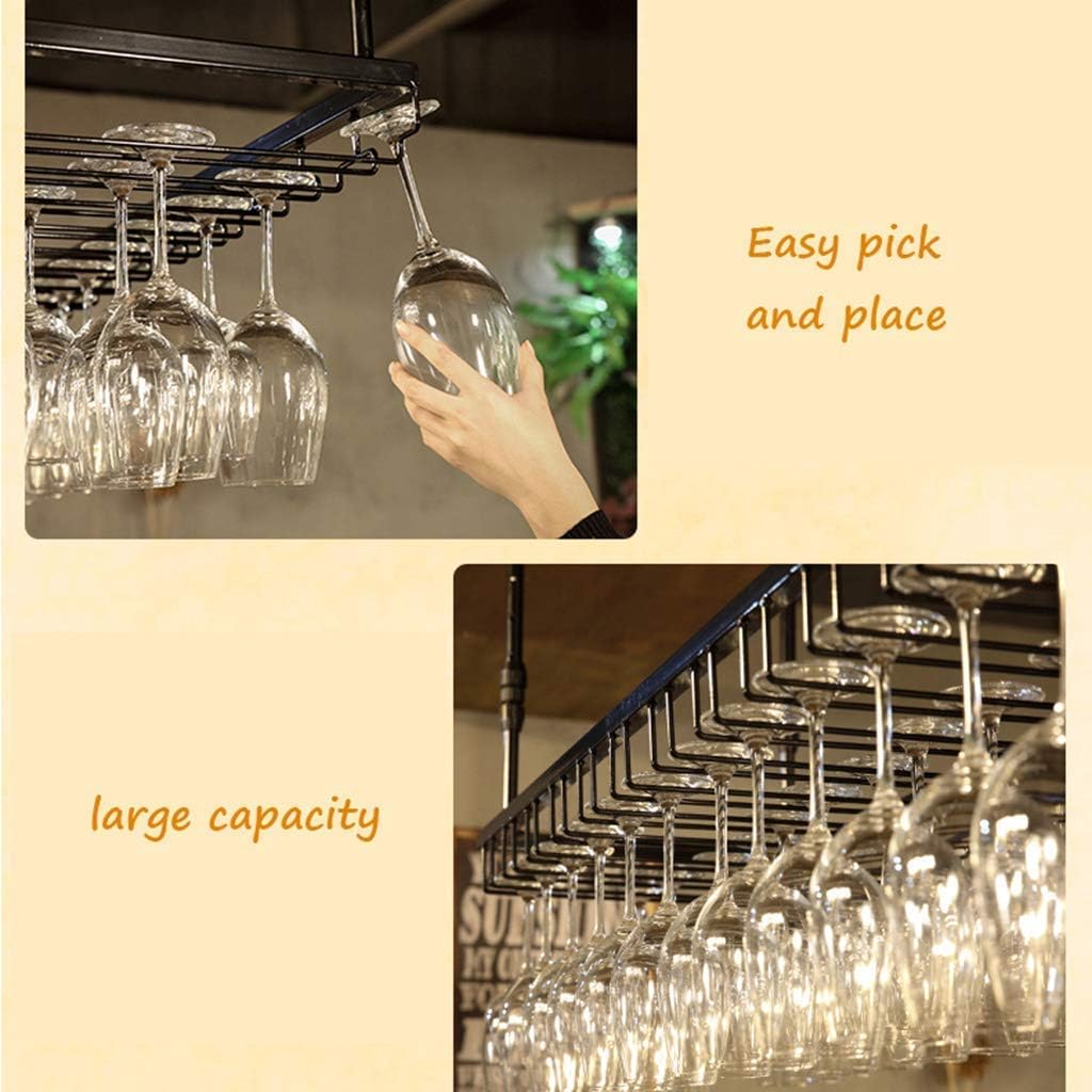 Wine Rack Bar Unit Floating Metal Shelves