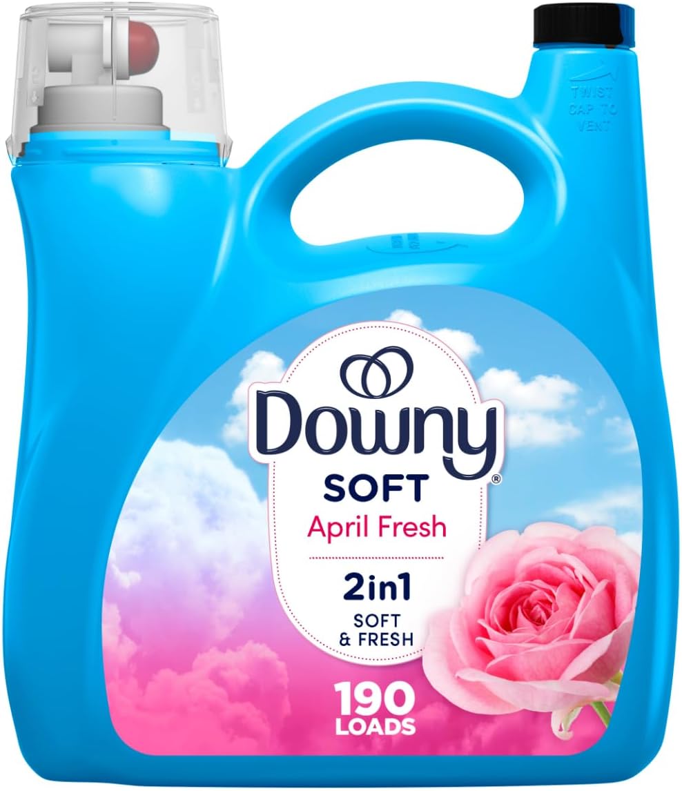 Downy Fabric Softener Liquid 140 fl oz 190 Loads HE Compatible