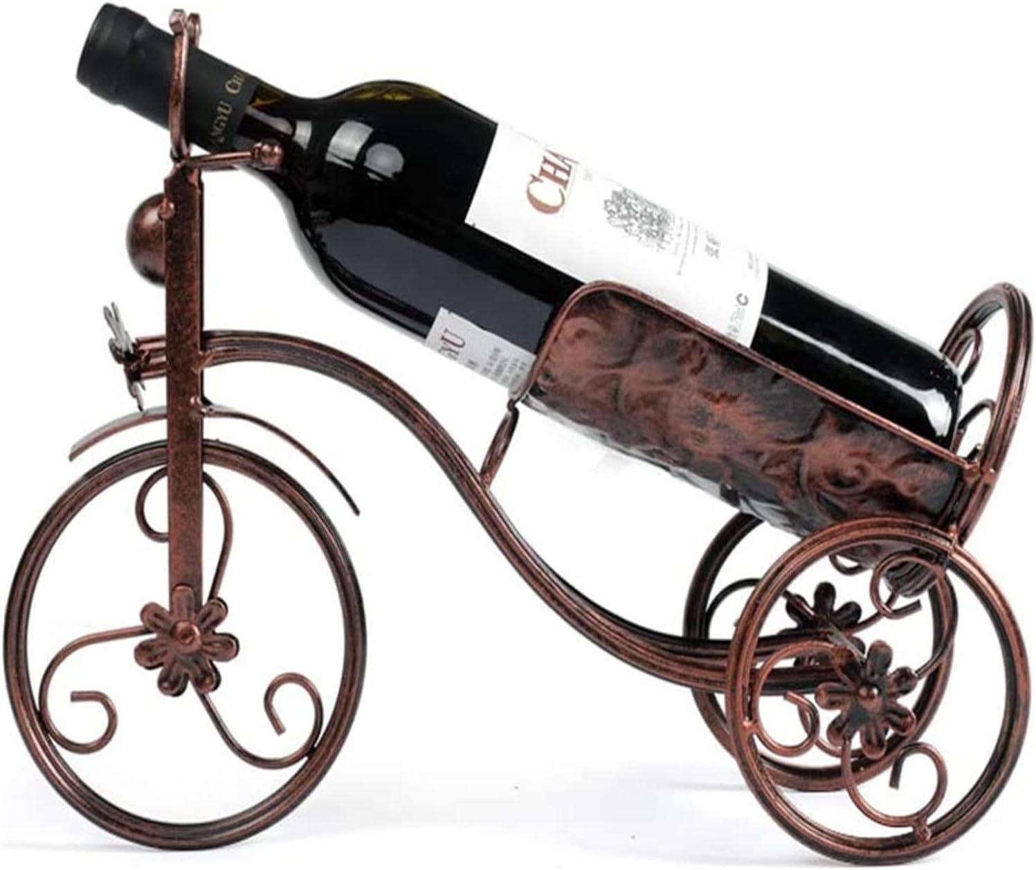 ALDEPO Bronze Wine Rack 1 Bottle Holder Organizer