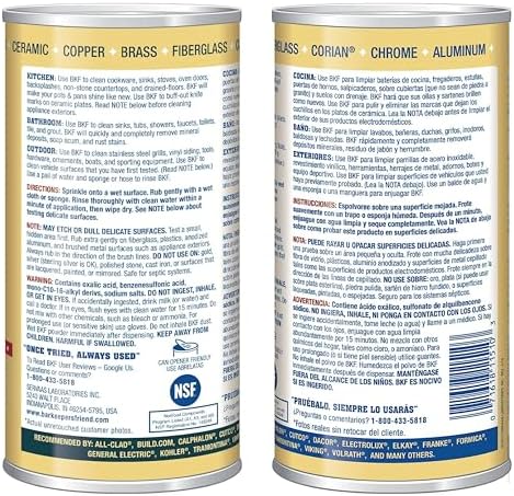 Bar Keeper Friend Powder Cleaner 2 Pack 21 Oz 1
