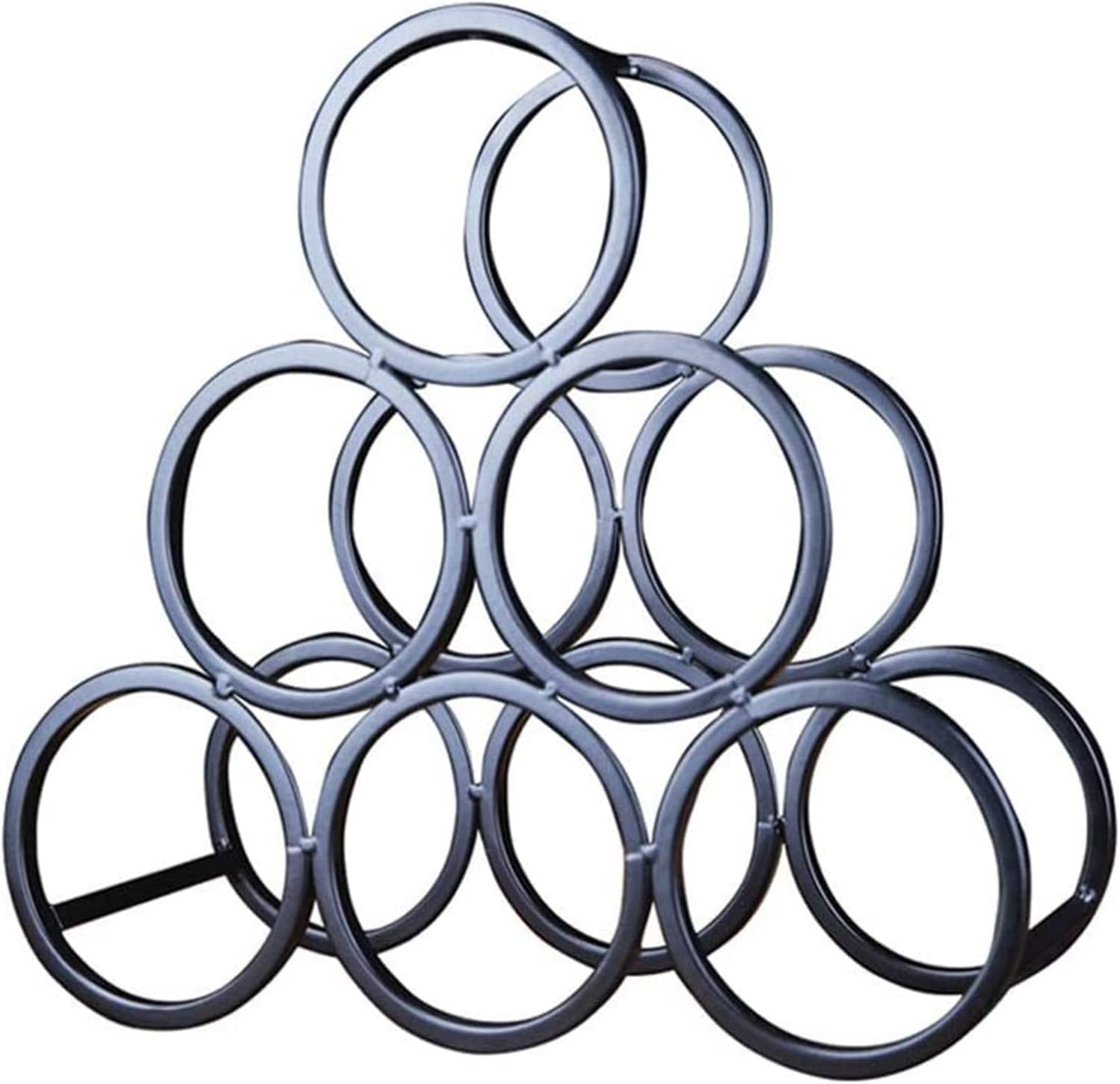 ALDEPO Vintage Iron Wine Goblet Wall Rack