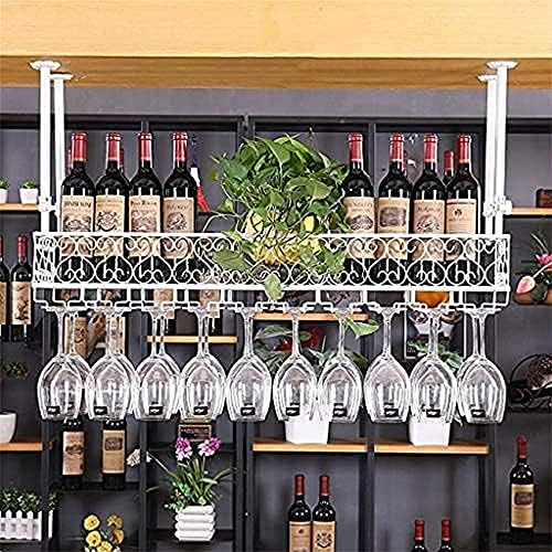 Vintage Rustic Wall-Mounted Wine Rack