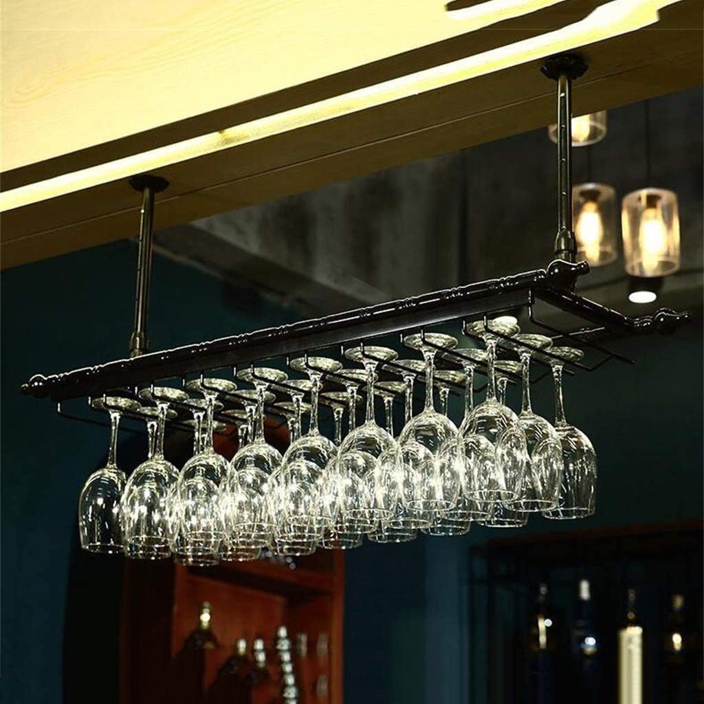 Adjustable Wall-Mounted Wine Rack in Brass