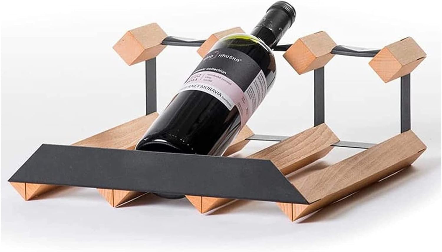 ALDEPO Tabletop Wine Rack for 2-4 Bottles