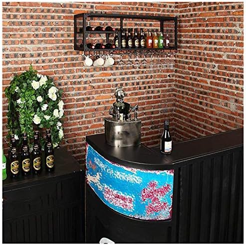 PSMPENG Wall-Mounted Wine Rack Storage
