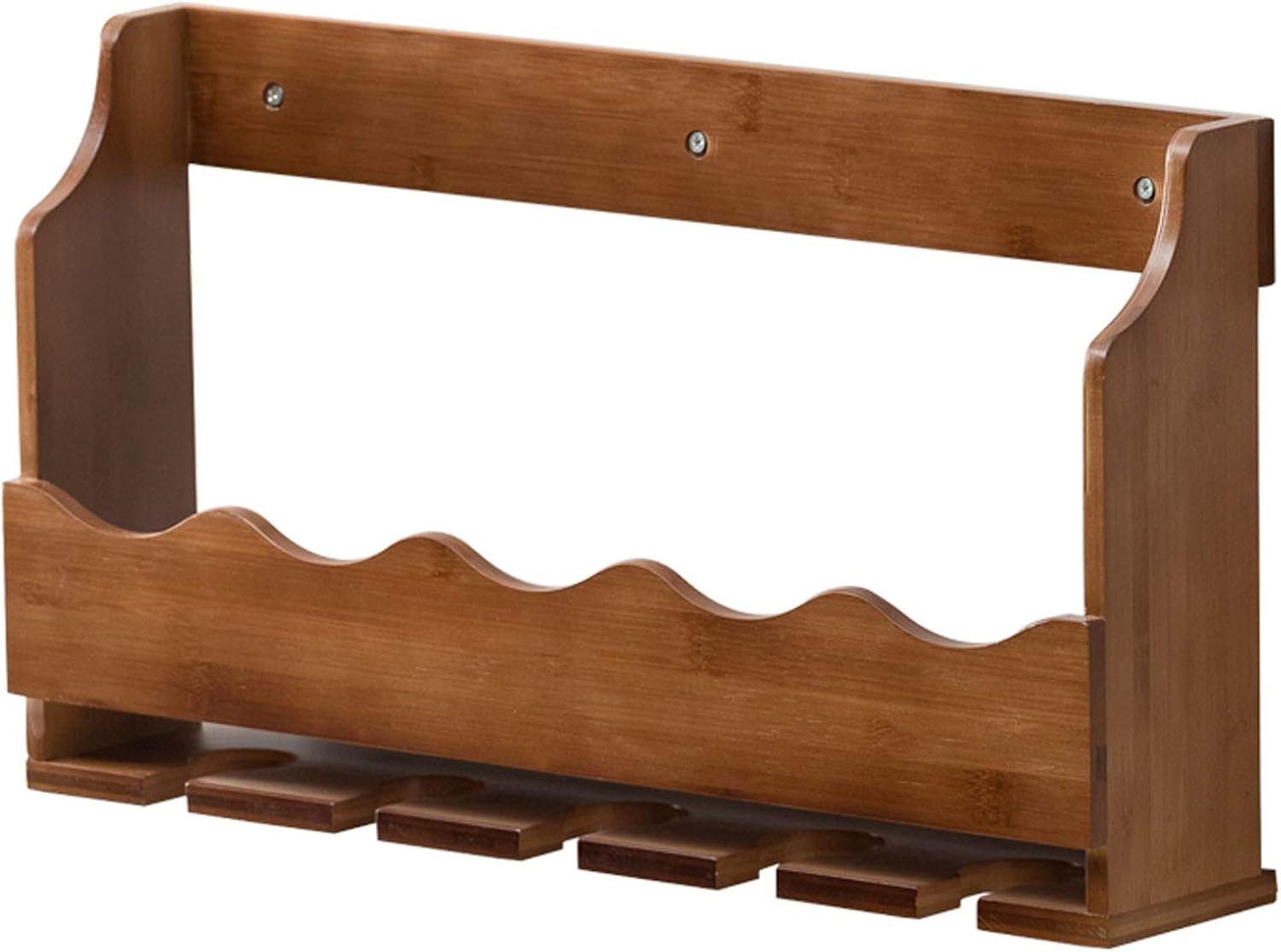 BOCbco Wooden Wine Rack Wall Mount