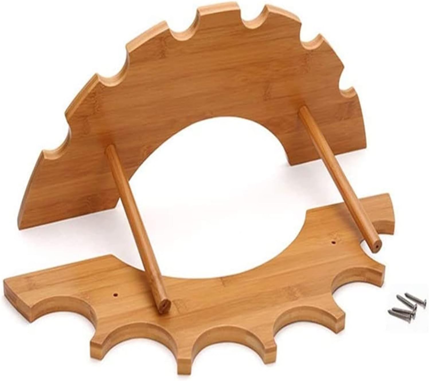 ALDEPO Wall-Mounted Wine Rack 6 Bottle Storage