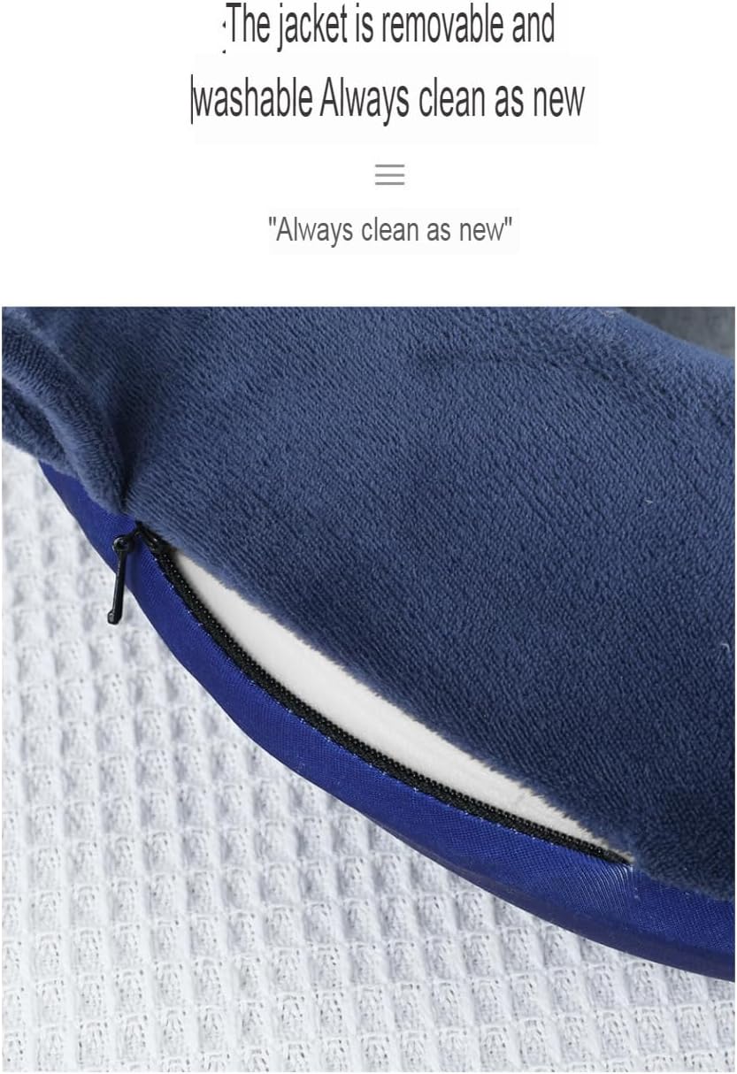 Memory Cotton U-Shaped Neck Pillow for Travel and Office