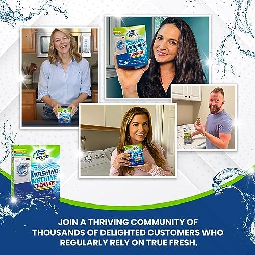 True Fresh Washing Machine Cleaner Tablets 25-Pack