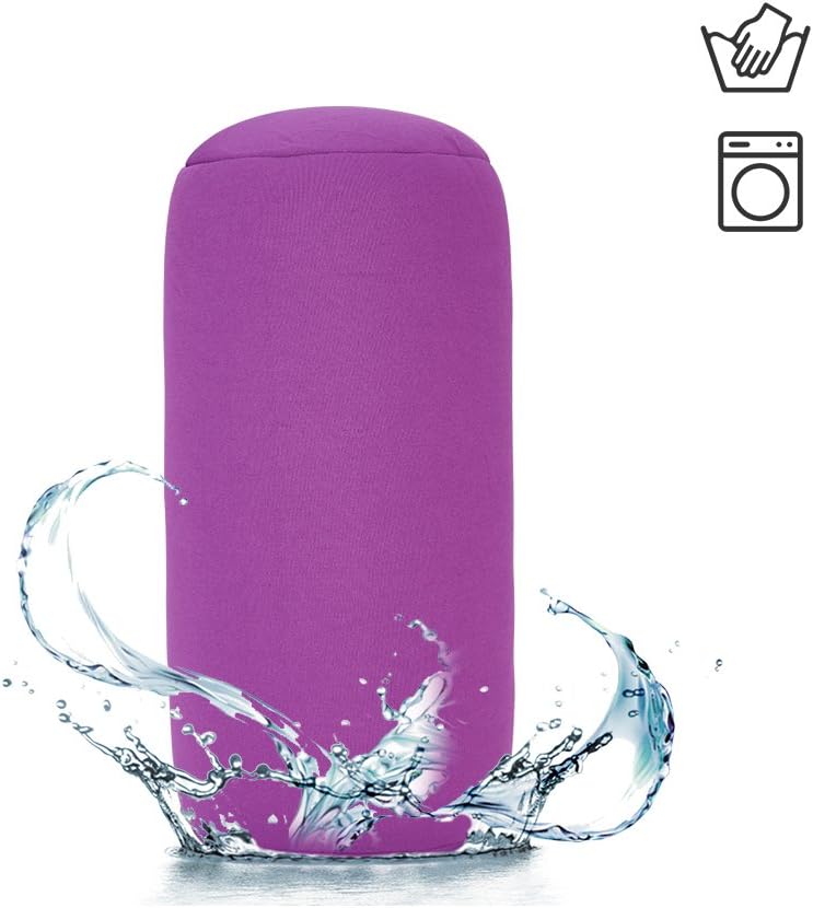 Nicoone Cushion Roll Throw Pillow - Purple