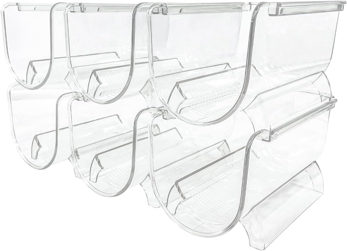 Sutekus 6 Pack Stackable Wine Bottle Holder
