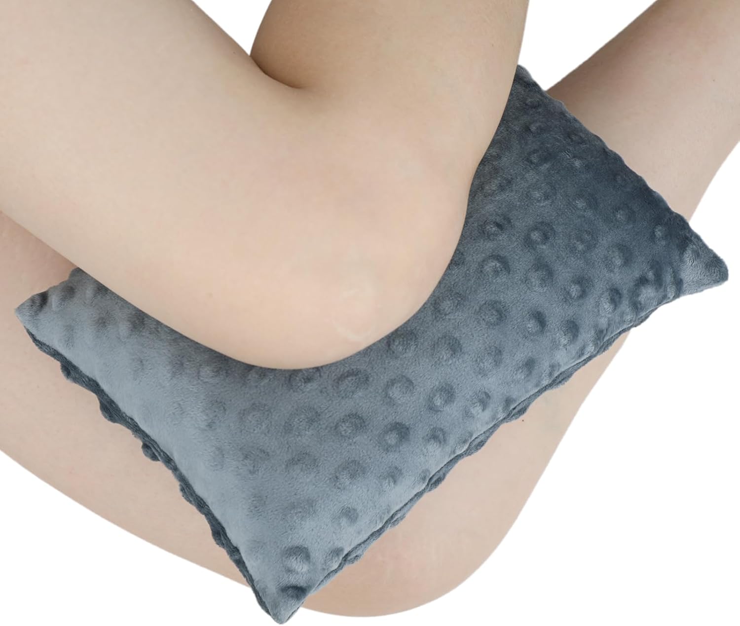 BNRendles Minky Dot Knee Pillow for Side Sleepers