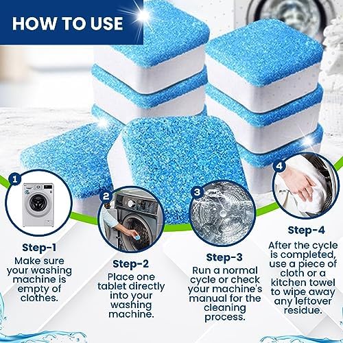 True Fresh Washing Machine Cleaner Tablets 25-Pack