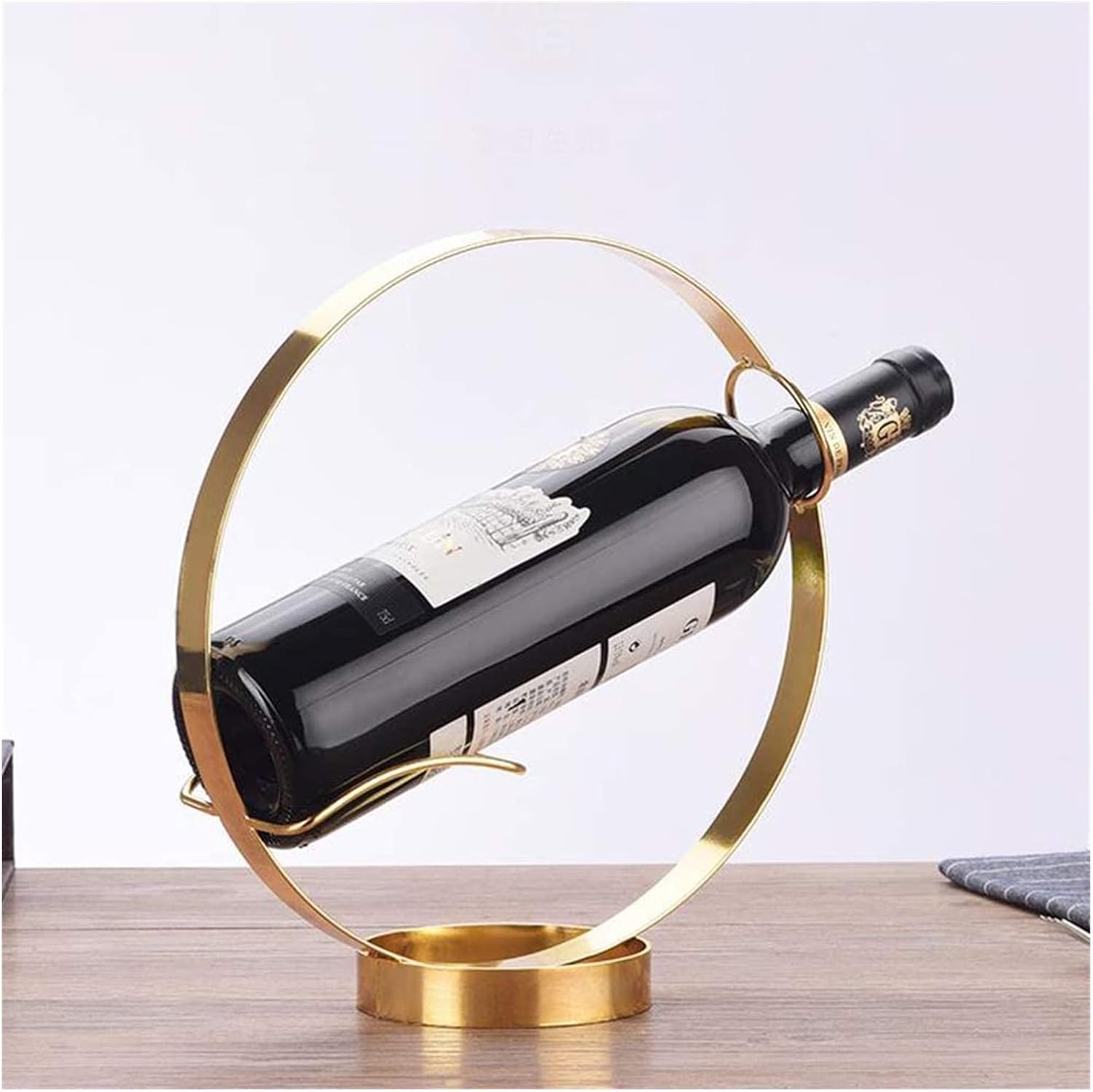 ALDEPO Gold Freestanding Wine Rack Holder
