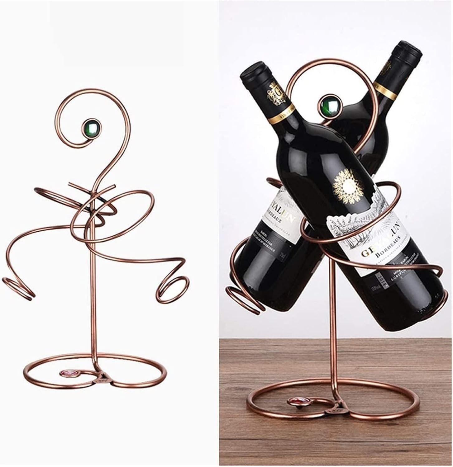 ALDEPO 2-Piece Tabletop Wine Rack