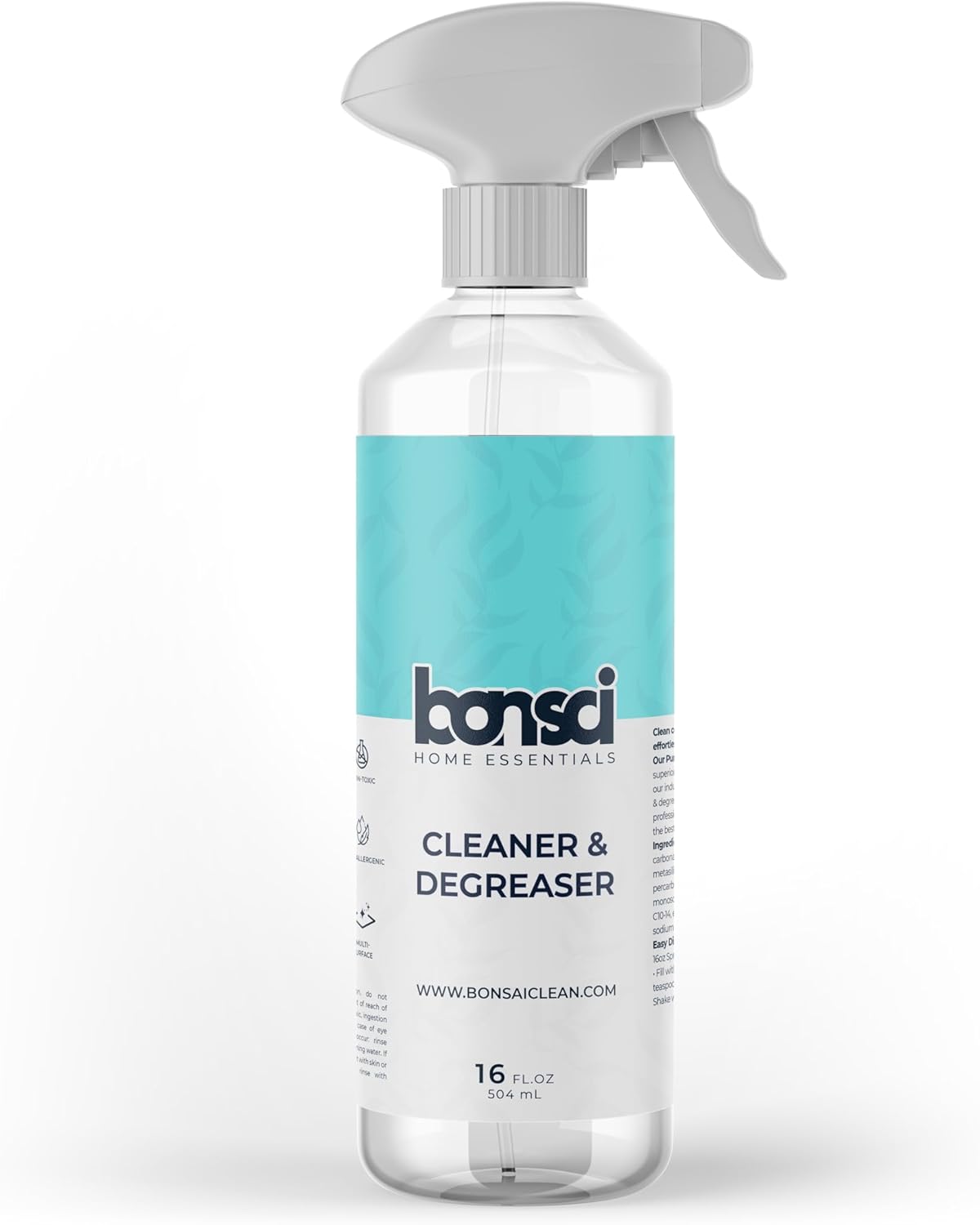 Bonsai Multi-Surface Cleaner Refill Spray Bottle Combo 1
