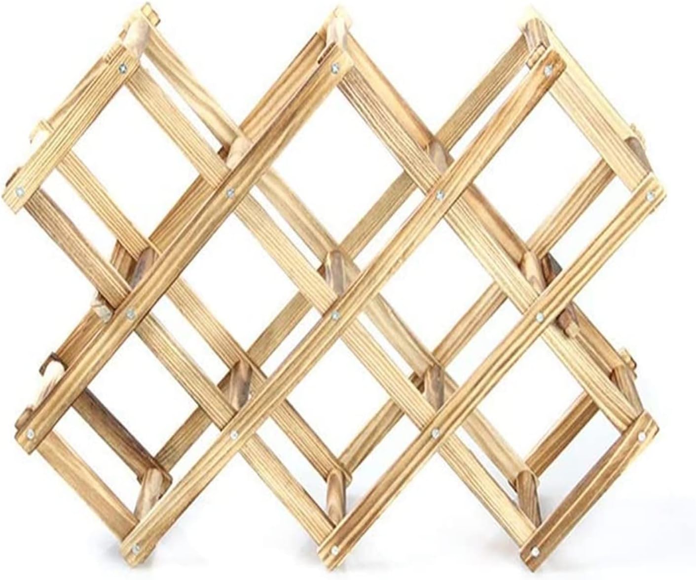 ALDEPO Tabletop Wine Rack with Stackable Design
