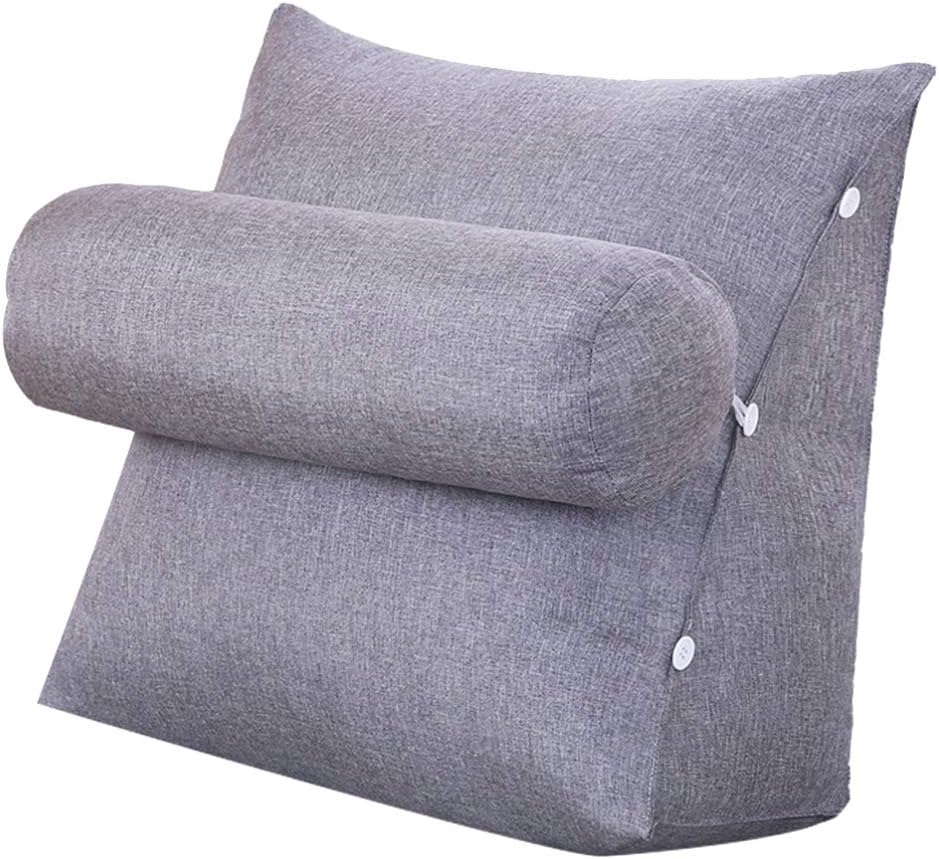 Garneck Ergonomic Bed Triangle Cushion for Neck and Back Support