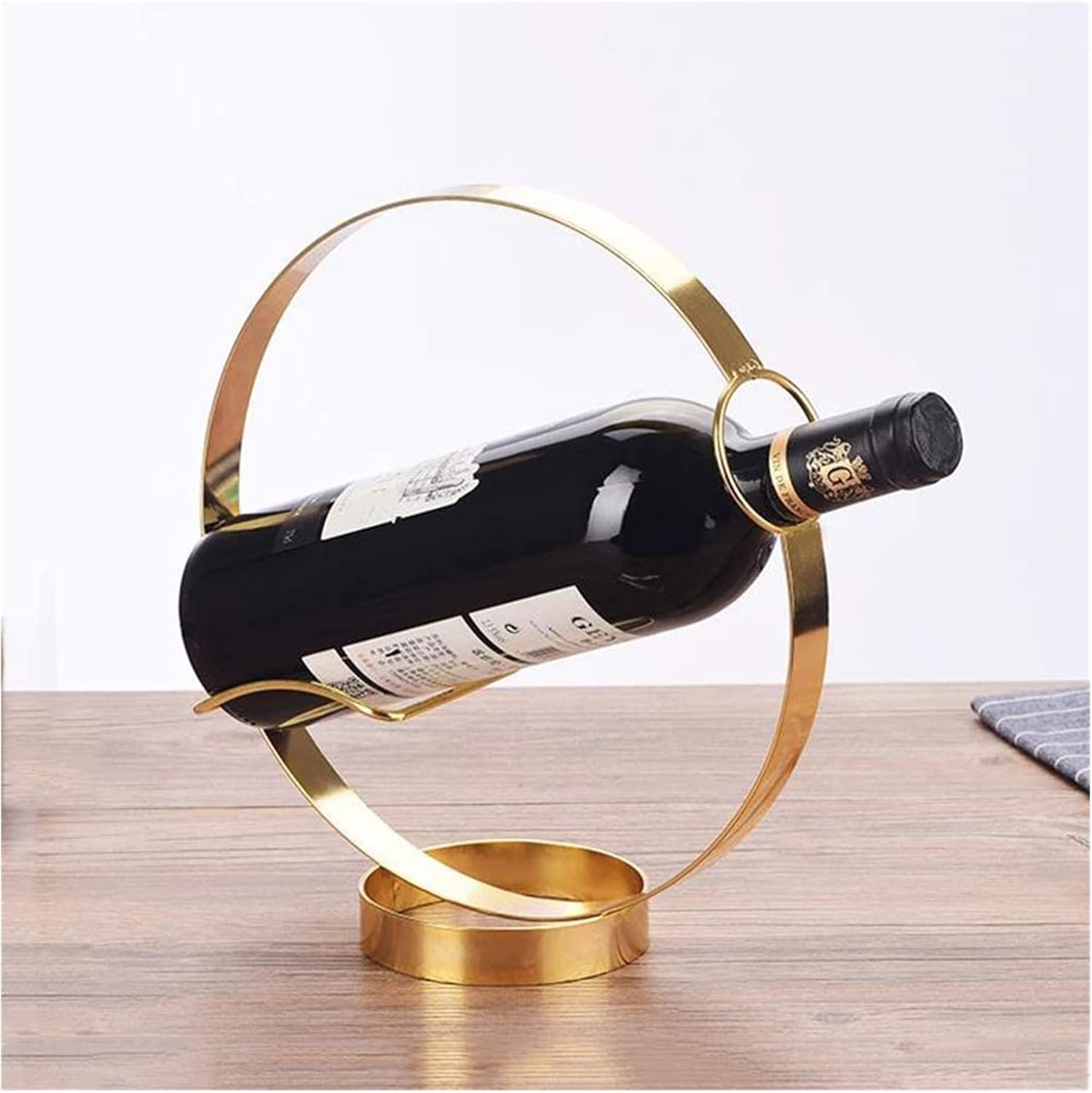ALDEPO Gold Freestanding Wine Rack Holder