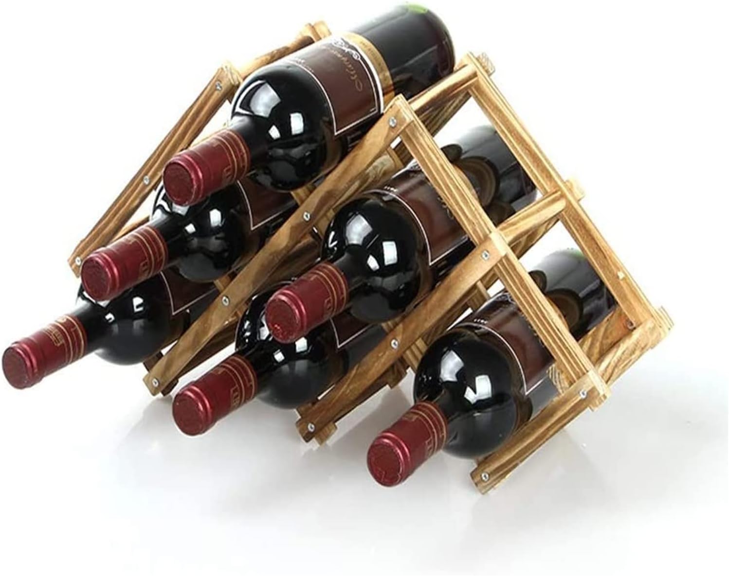 ALDEPO Wall-Mounted Wine Rack with Stylish Design