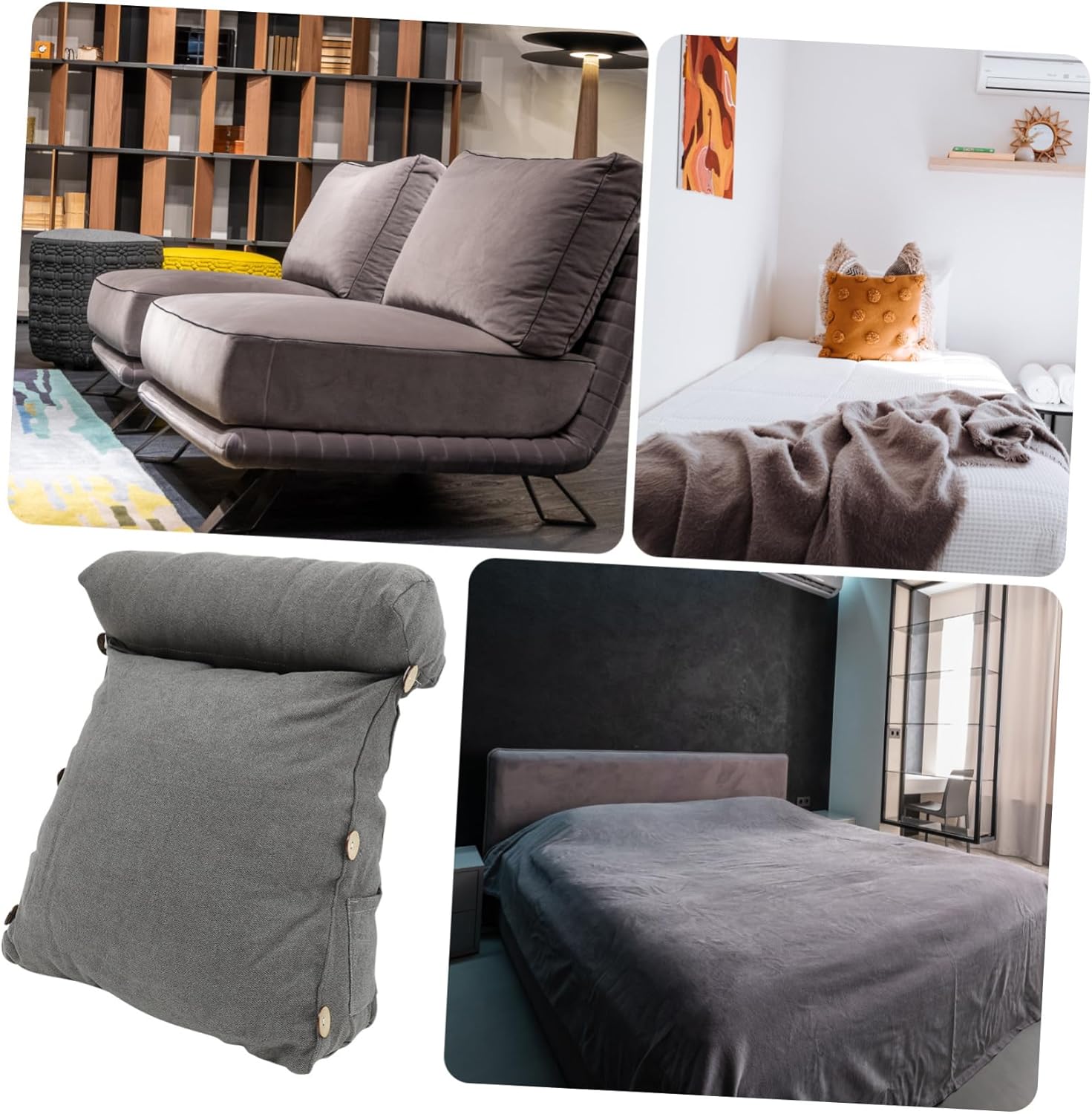 Adjustable Wedge Pillow for Neck and Back Support