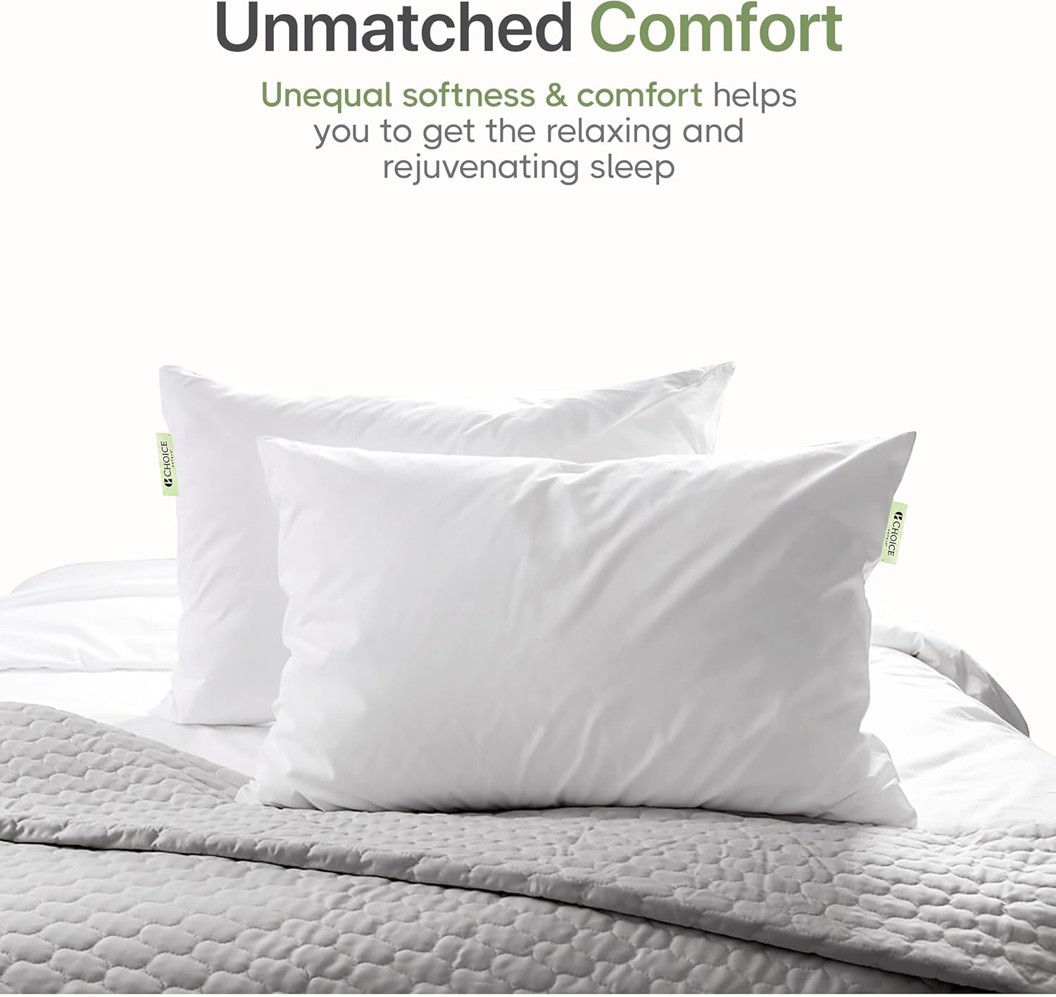 Choice Hotels Luminesse Hypoallergenic Pillow White Standard