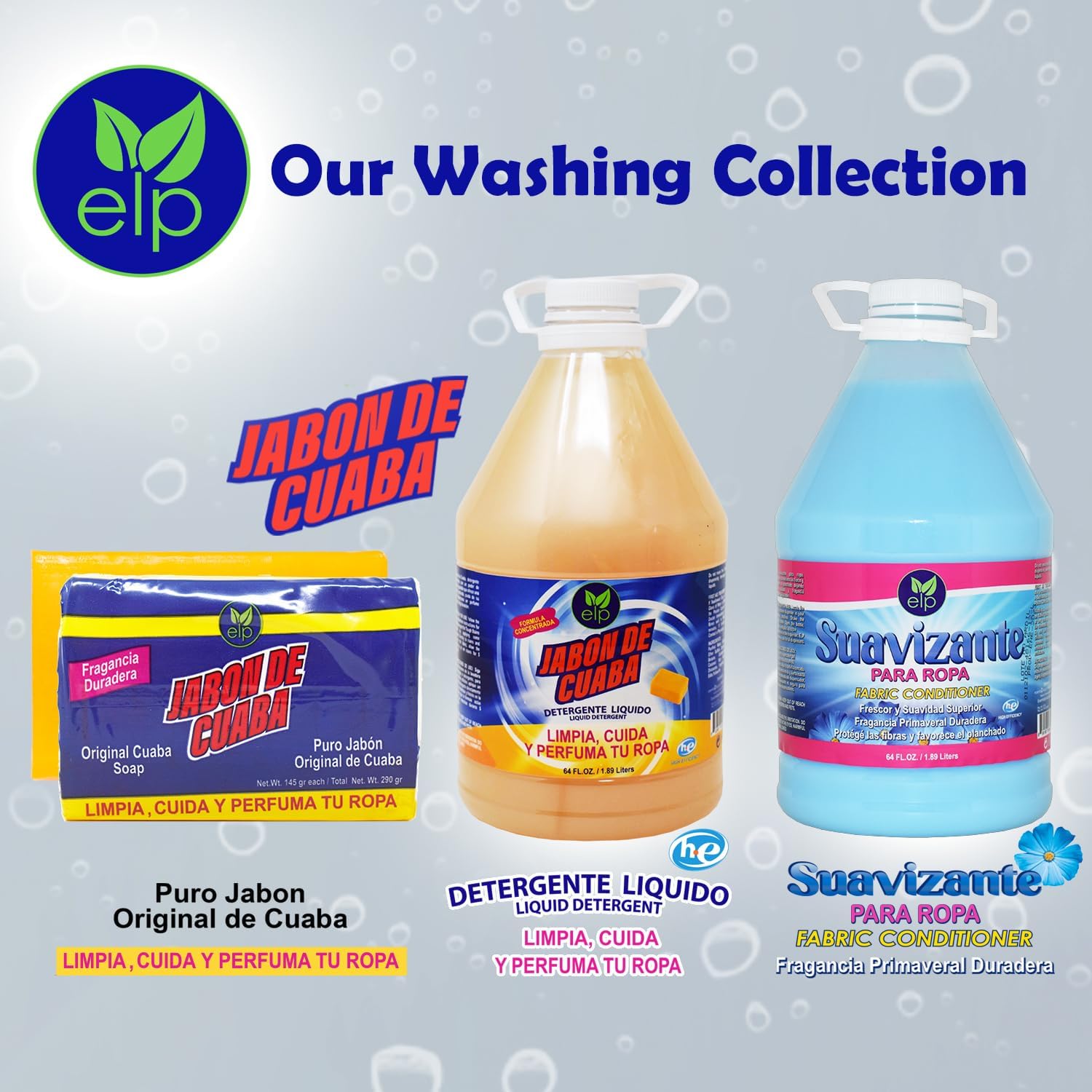ELP ESSENTIAL Cuaba Liquid Detergent 12 Gallon