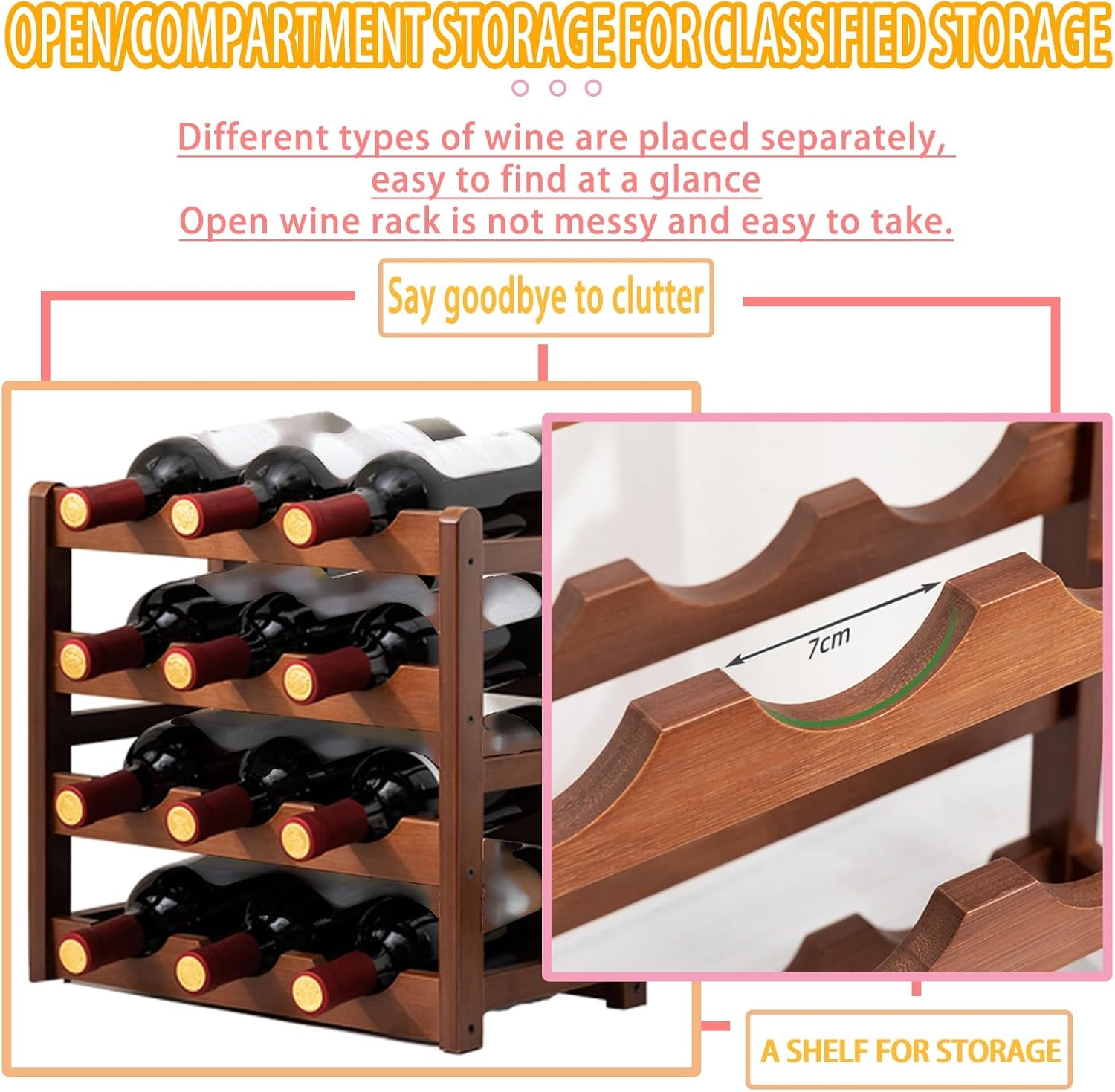 Industrial Liquor Glass Holder Display Shelf for Home Bar Cafe Kitchen