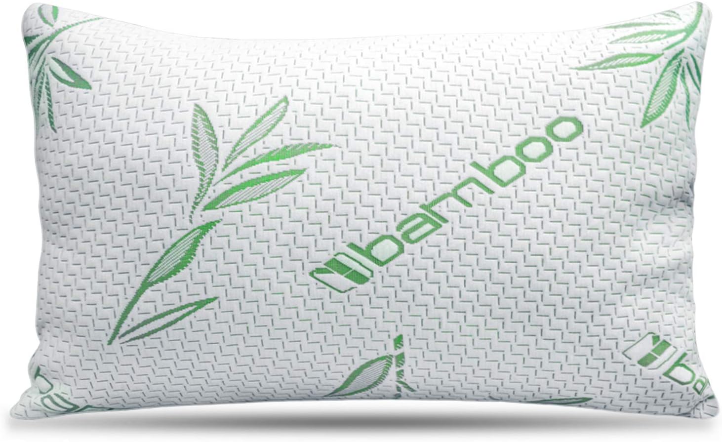Queen Size Bamboo Rayon Pillow with Shredded Memory Foam