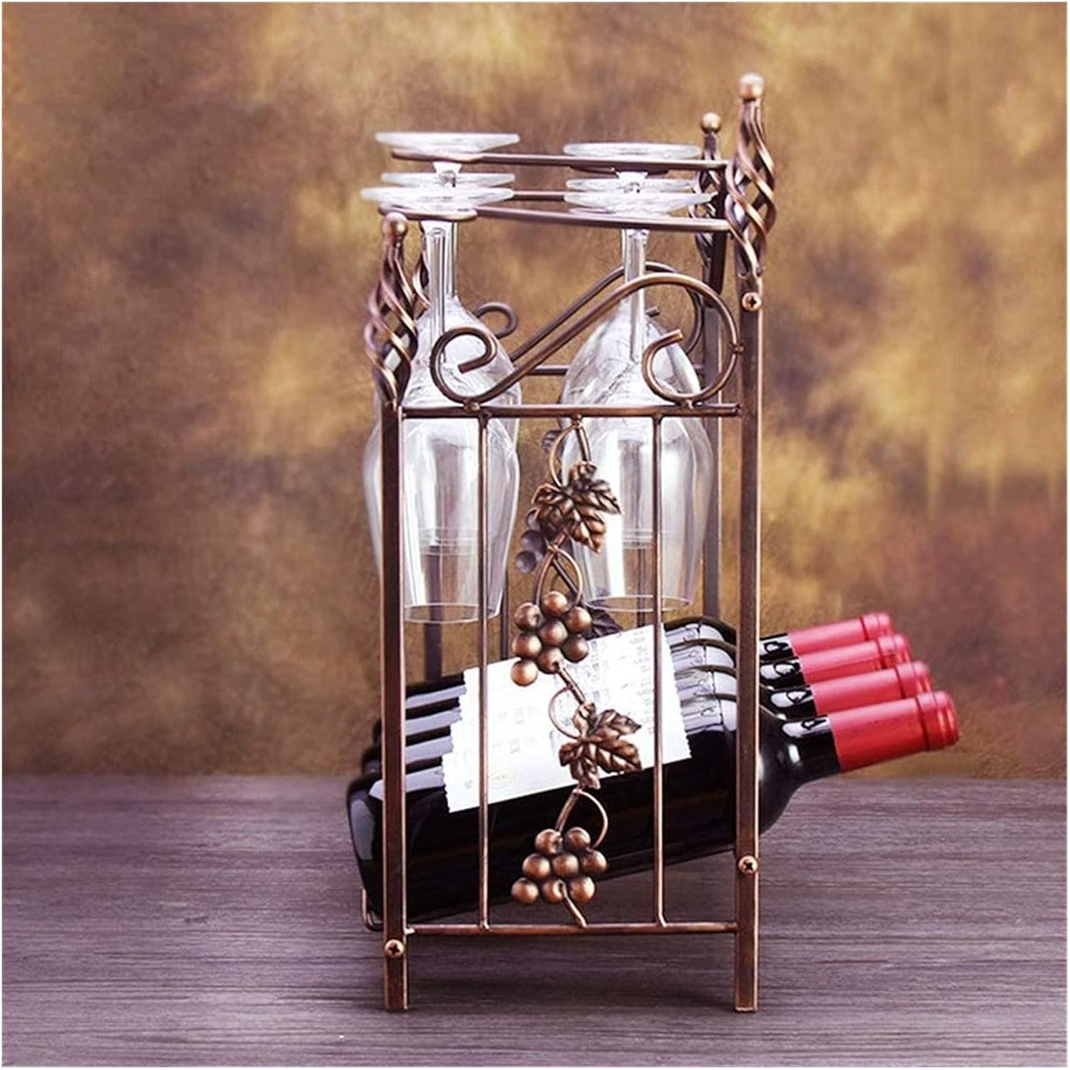 ALDEPO Wine Rack Wall Mounted Storage Organizer