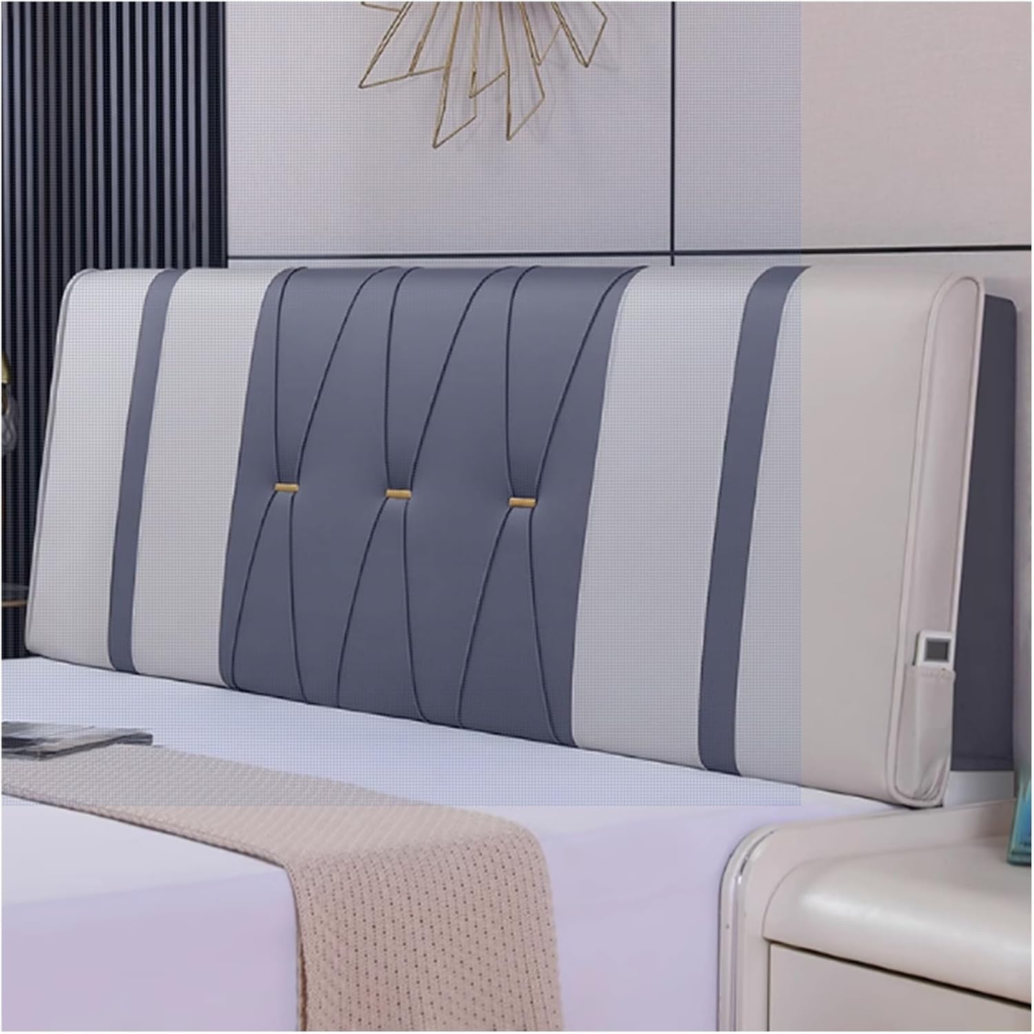 OMESDA Bed Backrest Cushion - Waterproof Headboard Pillow for Bedroom Couch