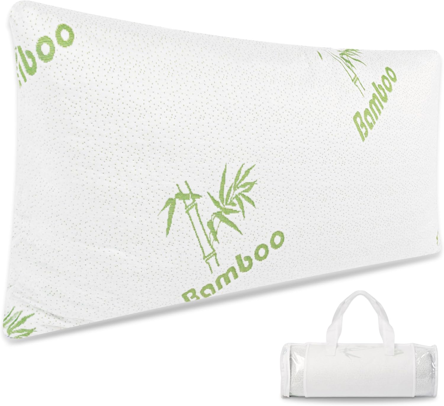 Tranquiluxe Adjustable Memory Foam Pillow with Cooling Design