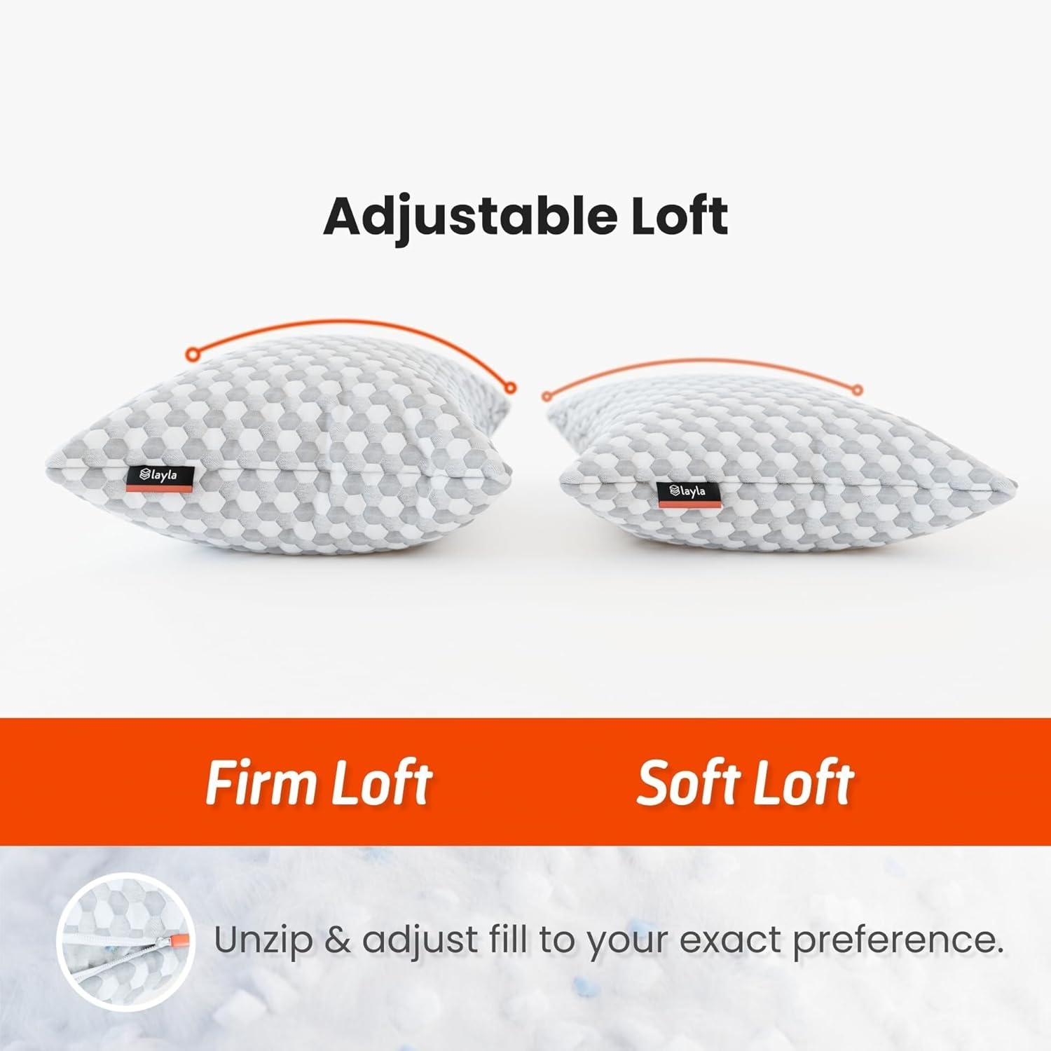 Taozhiyuan Adjustable Kapok Pillow King Pack of 1