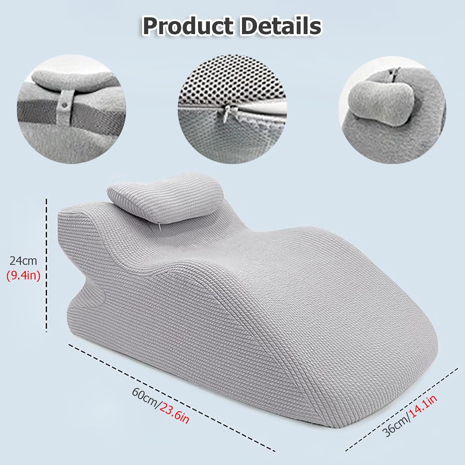 JYHHCYS Prone Position Pillow for Neck Shoulder Relief