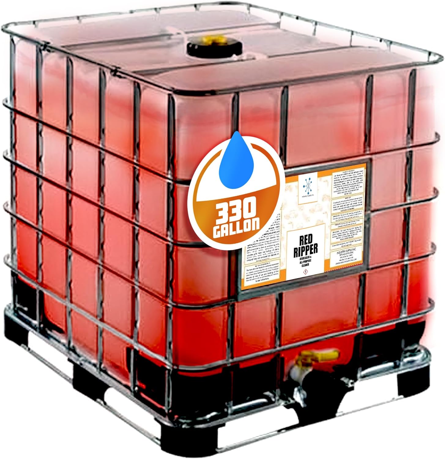 Red Ripper 330 Gallon Heavy-Duty Degreaser Tote
